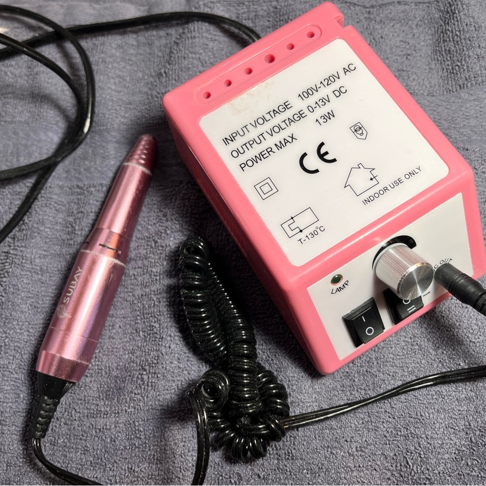 Pink Nail Drill